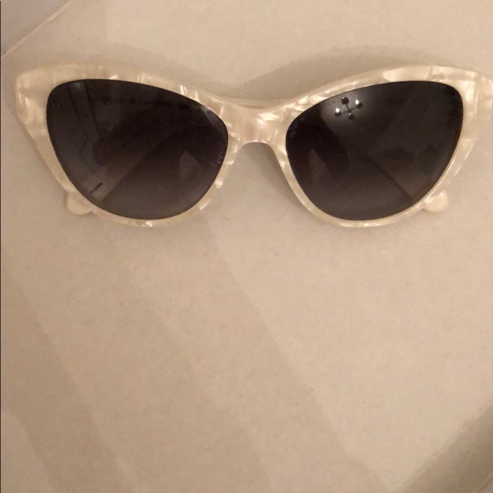 Kate Spade White Marble Sun Glasses